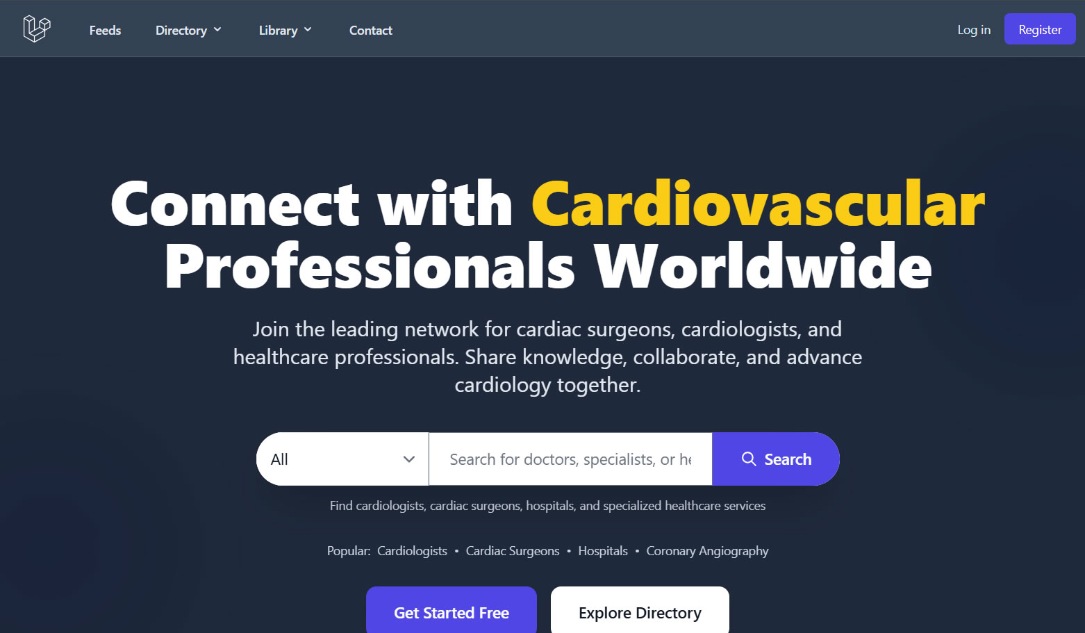 CardioDB | Social Network of Cardivascular Professionals